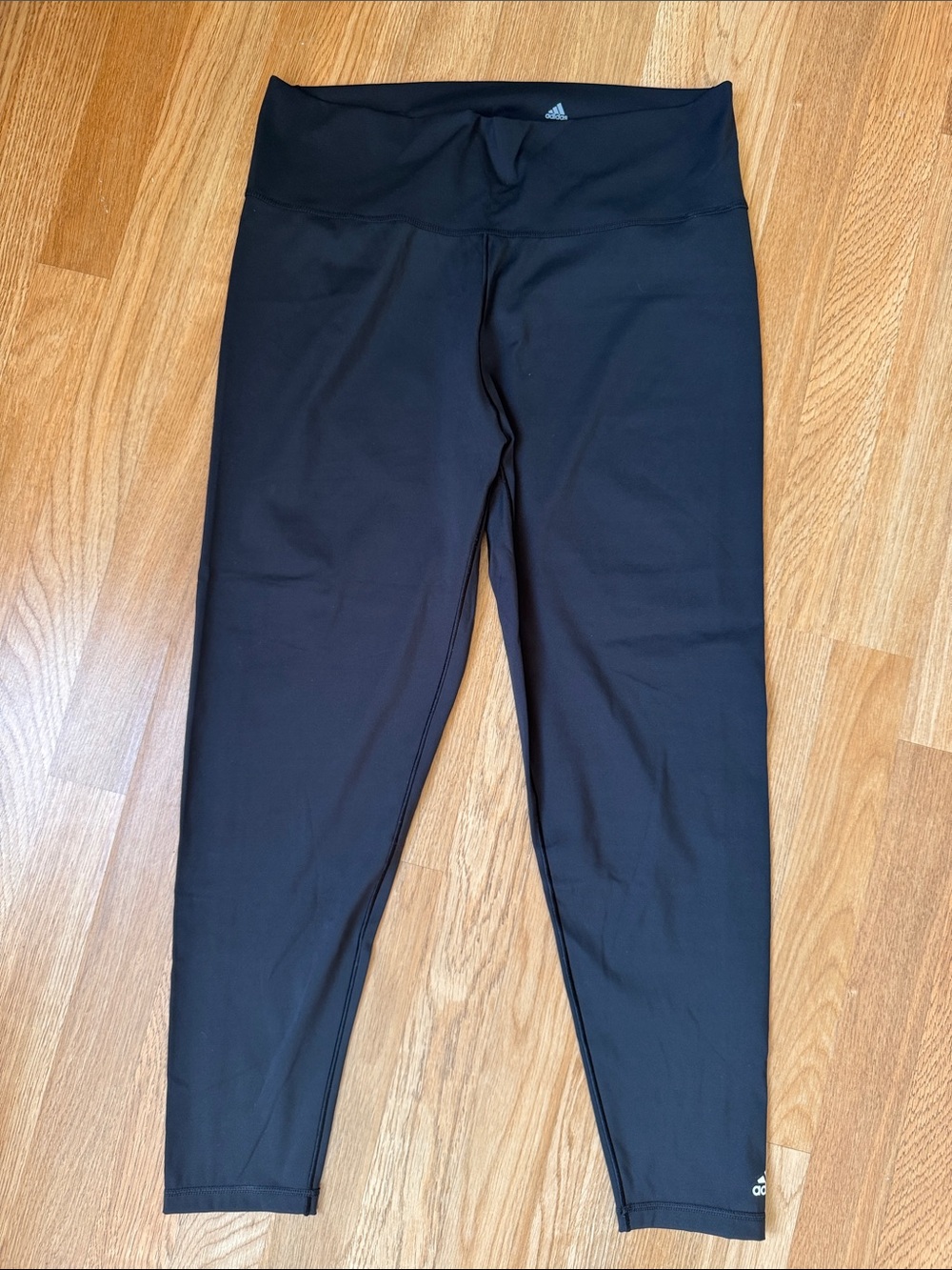 Adidas  Black Women’s High-Waist Active Leggings, size XL